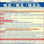 SRMU MD MS MCh NEURO SURGERY (6 Years) MDS DEGREE COURSES